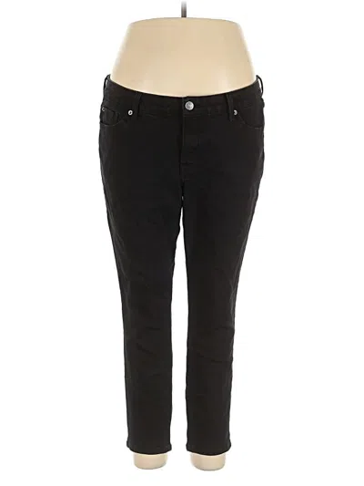 Pre-owned Torrid Jeggings In Black