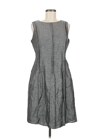 Pre-owned Calvin Klein Casual Dress In Gray