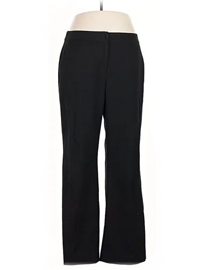 Pre-owned Talbots Dress Pants In Black