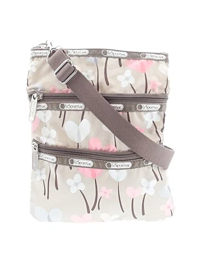 Pre-owned Lesportsac Crossbody Bag In White