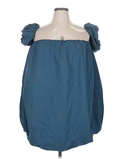 Pre-owned Asos Design Casual Dress In Blue