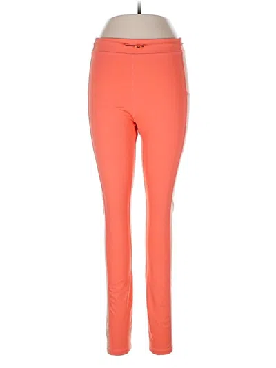 Pre-owned Motion 365 Made By Fabletics Active Pants In Orange
