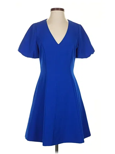 Pre-owned Milly Cocktail Dress In Blue