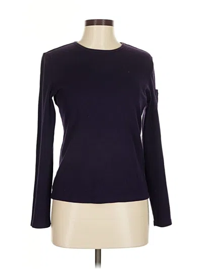 Pre-owned Polo Ralph Lauren Pullover Sweater In Purple