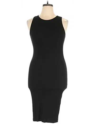 Pre-owned Popilush Cocktail Dress In Black