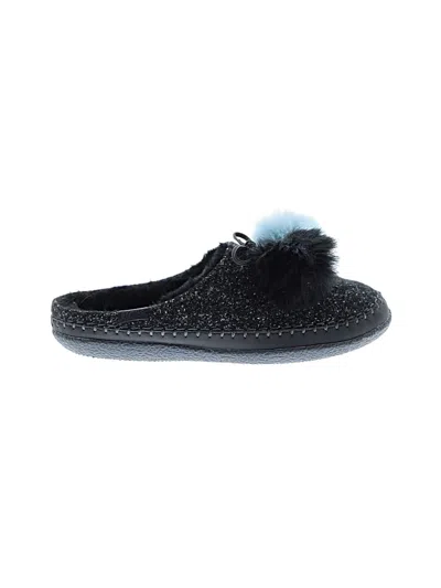 Pre-owned Toms Flats In Black