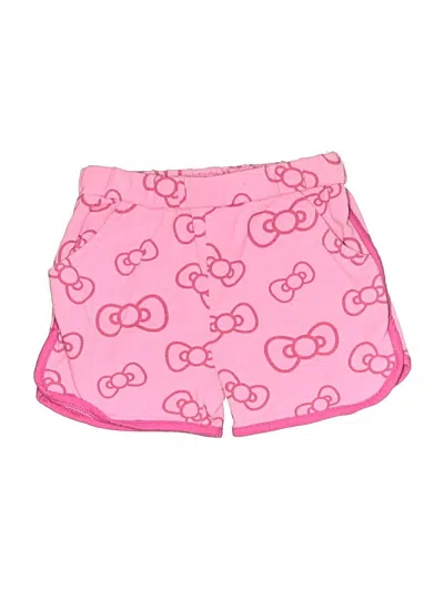 Pre-owned Hello Kitty Kids' Athletic Shorts In Pink
