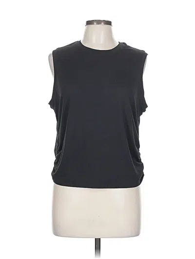 Pre-owned Skechers Sleeveless T-shirt In Gray