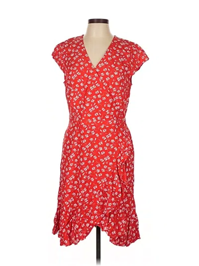 J.crew Mercantile Casual Dress In Red