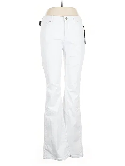 Pre-owned Jones New York Jeans In White
