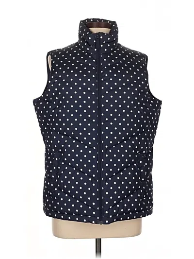 Pre-owned Lands' End Vest In Blue