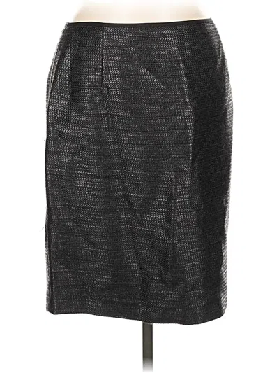 Pre-owned Elie Tahari Formal Skirt In Black