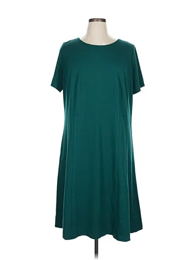 Pre-owned Talbots Casual Dress In Blue