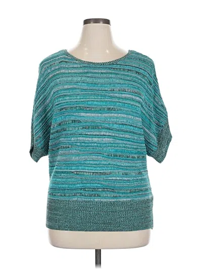 Pre-owned Fever 3/4 Sleeve T-shirt In Blue