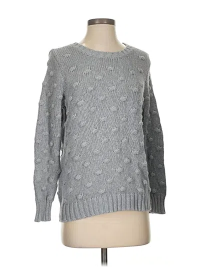 Pre-owned Vince Camuto Pullover Sweater In Gray