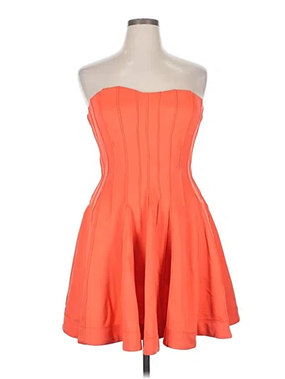 Pre-owned Betsey Johnson Cocktail Dress In Orange