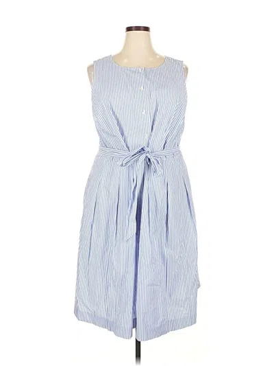 Pre-owned Talbots Casual Dress In Blue