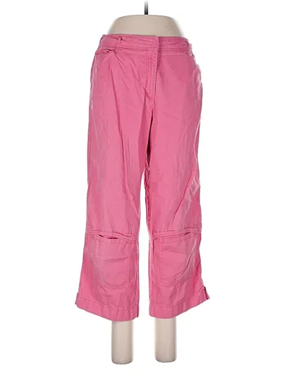 Pre-owned Jjill Casual Pants In Pink