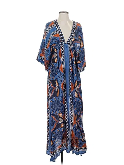 Farm Rio Casual Dress In Blue