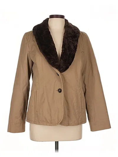 Pre-owned Charter Club Blazer Jacket In Brown