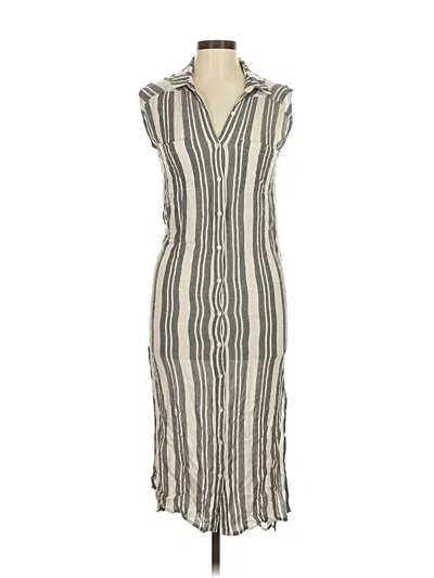 Pre-owned Billabong Casual Dress In White