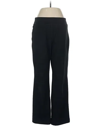 Pre-owned Lands' End Active Pants In Black