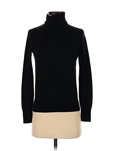 Pre-owned Uniqlo Turtleneck Sweater In Black
