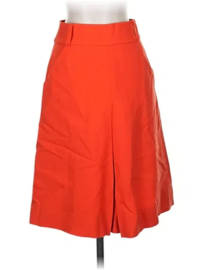 Pre-owned Kate Spade New York Wool Skirt In Orange