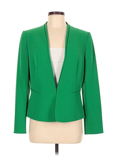 Pre-owned Tahari By Asl Blazer Jacket In Green