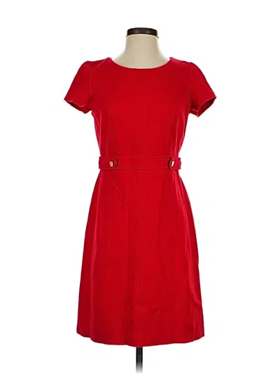 Pre-owned Talbots Casual Dress In Red