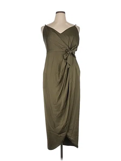 Pre-owned Shona Joy Cocktail Dress In Green