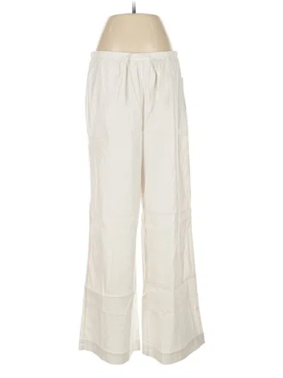 Athleta Linen Pants In White