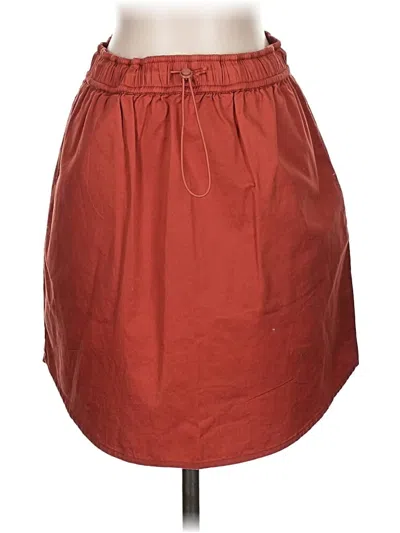 Pre-owned Sundry For Evereve Casual Skirt In Red