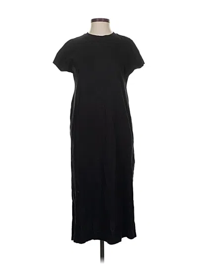 Pre-owned Uniqlo Casual Dress In Black