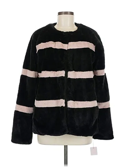 Rachel Parcell Faux Fur Jacket In Multi