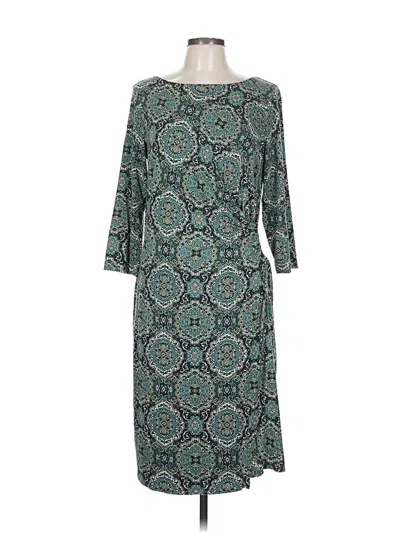 Pre-owned Talbots Casual Dress In Blue