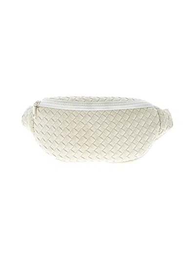 Pre-owned Sol And Selene Belt Bag In White