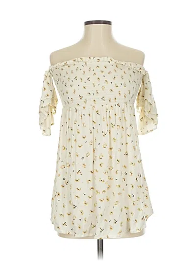 Pre-owned Billabong Casual Dress In White