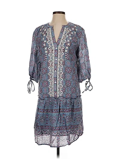 Pre-owned Sundance Casual Dress In Blue