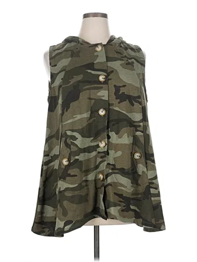 Pre-owned Christian Siriano New York Vest In Green