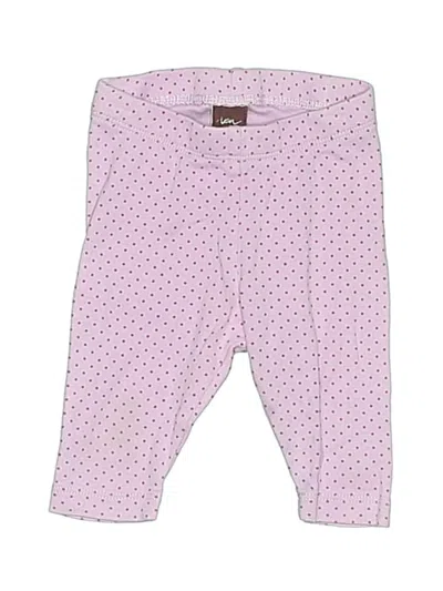 Pre-owned Tea Kids' Leggings In Pink