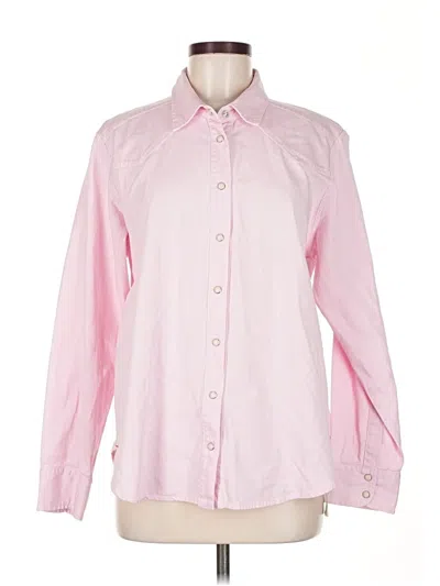 Pre-owned Xirena Long Sleeve Button Down Shirt In Pink