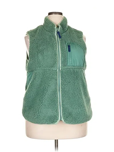 Pre-owned Maurices Vest In Green