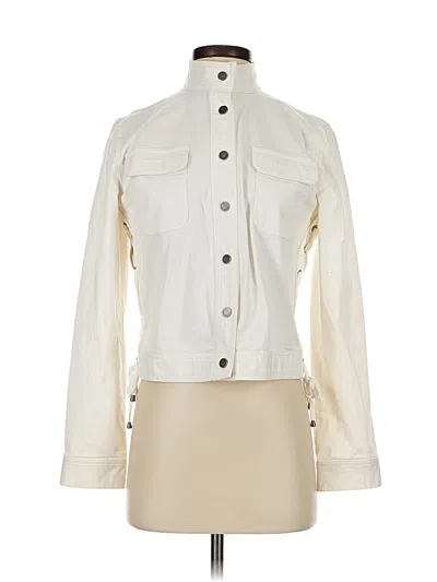 Pre-owned Liz Claiborne Jacket In White