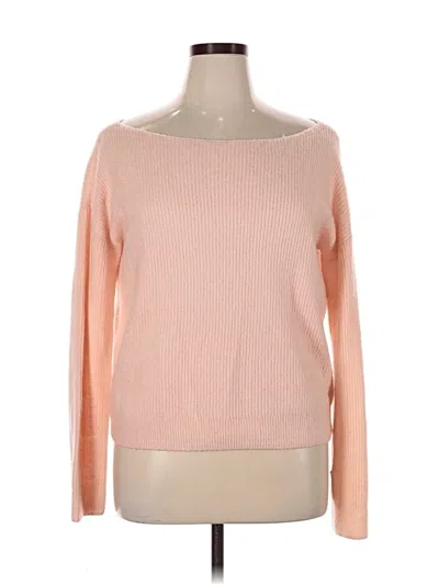 Pre-owned Lovers & Friends Pullover Sweater In Pink