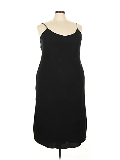 Pre-owned Marina Rinaldi Cocktail Dress In Black