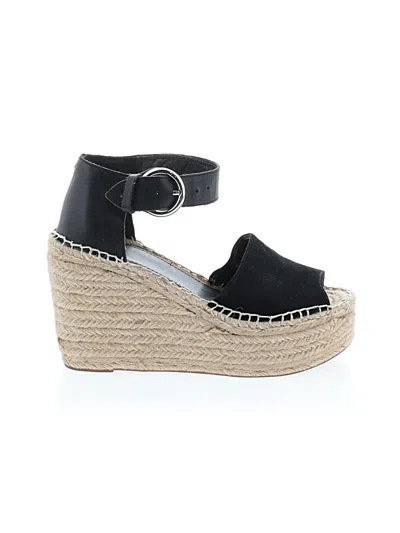 Pre-owned Marc Fisher Wedges In Black