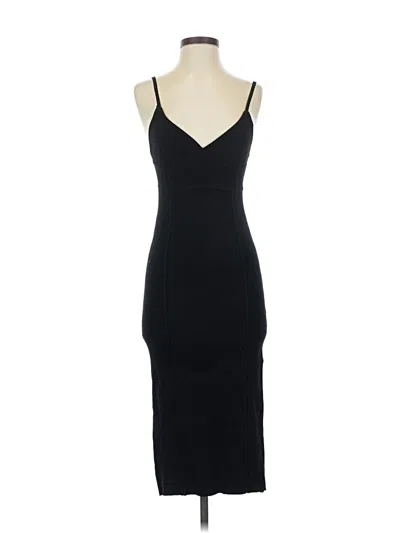 Pre-owned Zara Cocktail Dress In Black