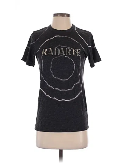 Pre-owned Rodarte Short Sleeve T-shirt In Black