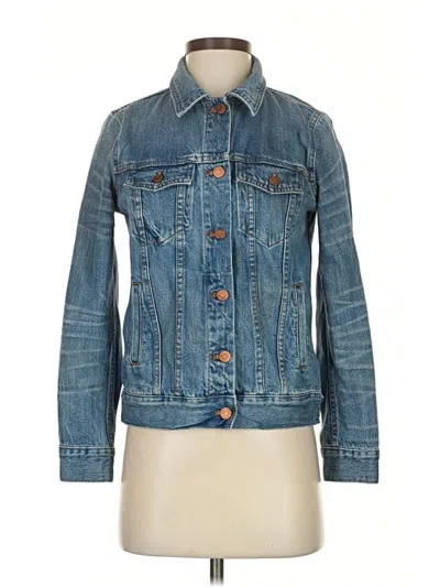 Pre-owned Madewell Denim Jacket In Blue